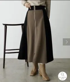 Jena espace merveilleuxリバーシブルジップスカート