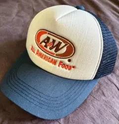 新品最安　限定色ネイビー　エイアンドダブリュ A&W メッシュ キャップ