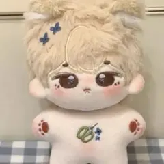 匿名配送 ウォヌ 10cm ぬいぐるみ ネコ 本体 セブチ svt 金髪 - メルカリ