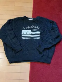 【未使用品】お値下げ!!ロデオクラウン ケーブルニット