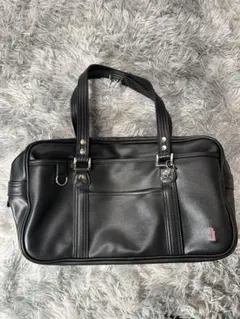 EASTBOY イーストボーイ さくら女神 ブラック スクバ ピンク刺繍