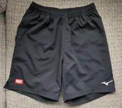 Mizuno ブラック 卓球 ゲームパンツ ショートパンツ 短パン 黒 ミズノ