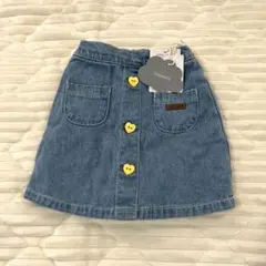 フタフタ デニムスカート パンツ