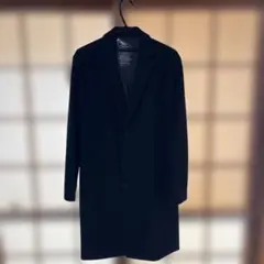 Raku Motion ブラック チェスターコート L
