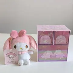 2点セット マイメロディ チェスト オーロラ マスコットポーチ　2023