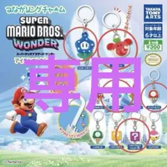 スーパーマリオワンダー　つながリングチャーム
