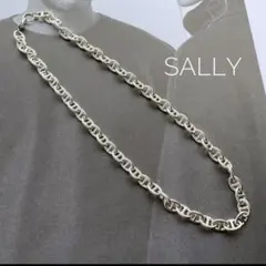 再販【シルバー】ステンレス　シンプルなアンカーチェーンネックレス