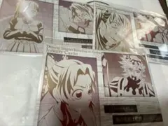 鬼滅の刃　ダイニング　メタリックポストカード　胡蝶しのぶ　童磨　栗花落カナヲ