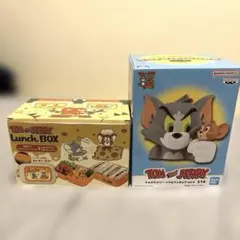新品未開封　トムとジェリー ソフビフィギュア vol.4 ランチボックス　弁当箱