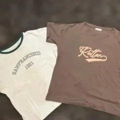 samansa mos2 Tシャツ　２枚セット　フリーサイズのサムネイル