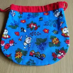 ドラえもん　花札巾着