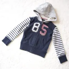 【即日発送】 トミーヒルフィガー パーカー フーディー 4T 110 ネイビー