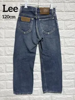 Lee ブルーデニムストレートパンツ 120cm