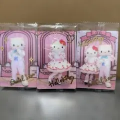 ハローキティ ダニエル 3枚セット ウエハース カード 3種