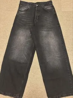 buggy black denim 極太 y2k archive opium - メルカリ