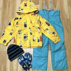 レセーダ スキーウェア 120 クマ (手袋とGAPニット帽おまけ付き)