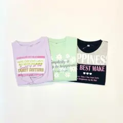 子供服 女の子 120cm 半袖 Tシャツ まとめ売り 新品 TSR3-1