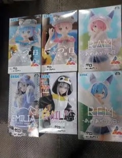 ●Re.ゼロから始める異世界生活　フィギュア　34個セット