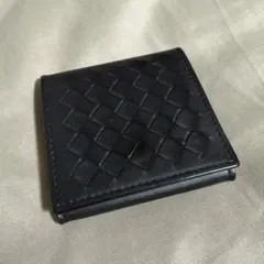 ボッテガヴェネタ　コインケース　黒　レザー