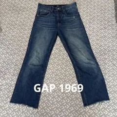GAP1969ダークブルー ストレートデニム