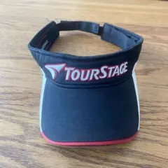 TourStage バイザー ブラック/グレー