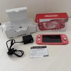 Nintendo Switch Lite 本体　コーラル