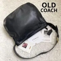 極美品 vintage coach old soho shoulder 黒