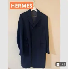 ✴︎美品✴︎ HERMES エルメス チェスターコート　メンズ　カシミア 楽天市場】エルメス HERMES チェスターコート カシミヤ100％ 50