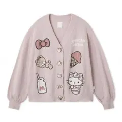 サンリオハウス ジェラートピケ スムーズィーカーディガン ハローキティ