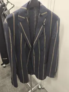 LARDINI【リネン100%◆テーラードジャケット】ブートニエールのサムネイル