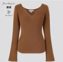 ユニクロ　マメクロゴウチ　3Dリブニットセーター