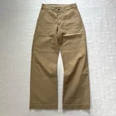 45R ベイカーパンツ コットン ベージュ サイズ1 ストレート ズボン 人気のサムネイル
