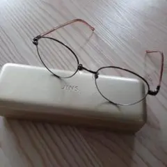 JINS 度なし オーバルフレーム メガネ UMF21A039AA