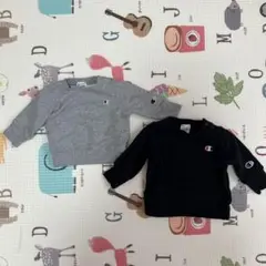 【美品】チャンピオン スウェット トレーナー２枚セット70