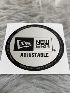 ニューエラ　キャップ　ステッカーシール　ADJUSTABLE