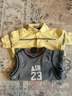 Tommy Hilfiger ポロシャツとJordanタンクトップ