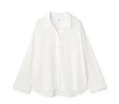 petit main LIEN レースカーディガン アイボリー リンクコーデ