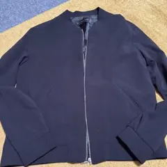 ZARA BASIC ノーカラージャケット S ブラックのサムネイル