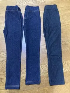 西松屋　110 ストレッチパンツ　デニム　スキニー