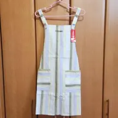 PERSON'S エプロン ストライプ柄 新品タグ付きのサムネイル