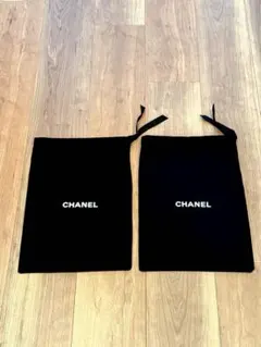 CHANEL シャネル 巾着 保存袋2枚セットのサムネイル