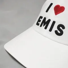 新品★I ❤ EMIS キャップ I LOVE EMIS (TYO) 限定品 白のサムネイル