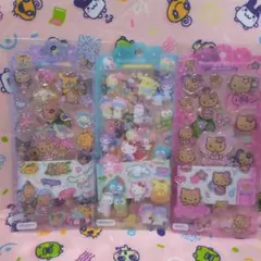 ドロップジェリーシール　日焼け　サンリオキャラクターズ　日焼けキティ