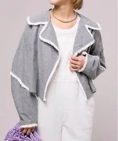 新品!! IENA LA BOUCLE フリンジブラウス イエナラブークル