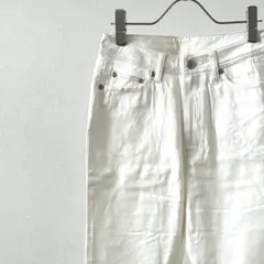 SUNLUCAS デニムパンツ フレアパンツ フレアデニム シンプル ポケット