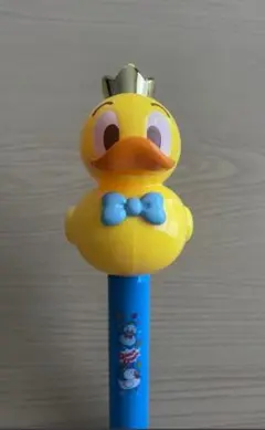 【ディズニー】ドナルド　アヒルペンライト　王冠