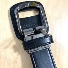 Mizuno ブラック ベルト 合成皮革
