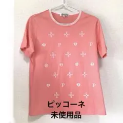 ピッコーネ　ピンク プリント Tシャツ 半袖　　Lのサムネイル