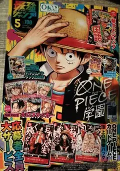 最強ジャンプ5月号 ONE PIECE　シリアルコードのみ無し　値下げ交渉可