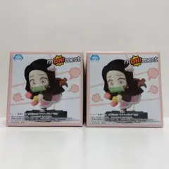 2個セット　竈門禰豆子 　鬼滅の刃　mOH!ment ミニフィギュア